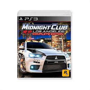 Jogo Midnight Club: Los Angeles Complete Edition - PS3 - Usado