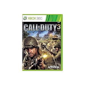 Jogo Call Of Duty 3 - Xbox 360 - Usado*