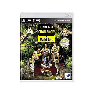 Jogo Nat Geo Challenge! Wild Life - PS3 - Usado*