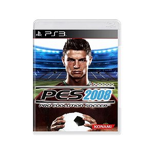 Jogo Pro Evolution Soccer 2008 (PES 08) - PS3 - Usado