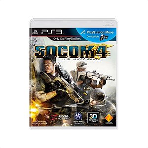 Jogo SOCOM 4: U.S. Navy Seals - PS3 - Usado