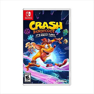 Jogo Crash Bandicoot 4 It's About Time - Nintendo Switch - Usado