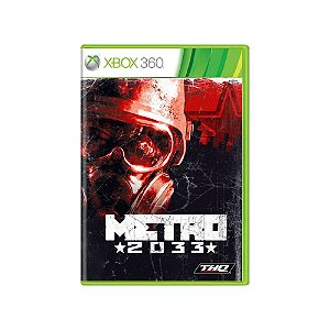 Jogo Metro 2033 - Xbox 360 - Usado*