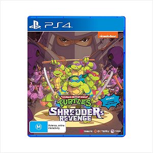 Jogo Teenage Mutant Ninja Turtles Shredders Revenge - PS4 - Usado