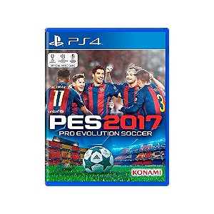 Jogo Pro Evolution Soccer 2017 (PES 17) - PS4