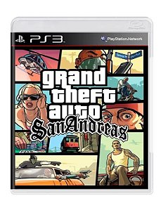 Jogo Grand Theft Auto San Andreas - PS3 - Usado*