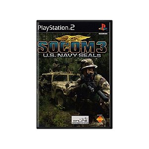 Jogo SOCOM 3  U.S. Navy Seals - PS2 - Usado