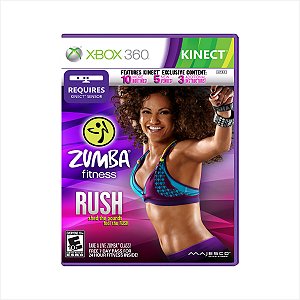 Jogo Zumba Fitness Rush - Xbox 360 - Usado
