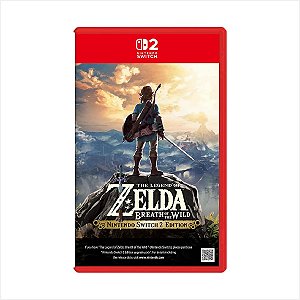 Jogo The legend Of Zelda Breath Of The Wild (Case Quebrada) - Nintendo Switch 2 - Usado