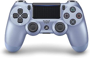 Controle Dualshock 4 Azul Titanium Original - PS4 - Usado