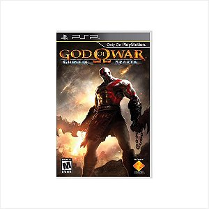 Jogo God of War Ghost Of Sparta - PSP - Usado