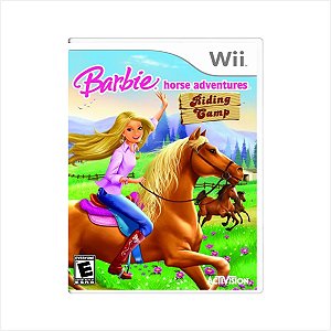 Jogo Barbie Horse Adventures Riding Camp - Wii - Usado