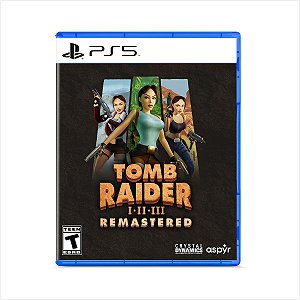 Jogo Tomb Raider (I-III) Remastered  - PS5