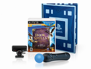 Jogo Book of Spells + (Wonderbook e Kit Move) - PS3 - Usado