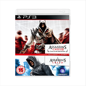Jogo Assassin’s Creed Double Pack - PS3 - Usado