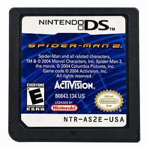Jogo Spider-man 2 (Sem Capa) - Nintendo DS - Usado