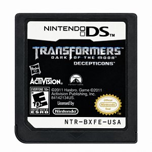 Jogo Transformers Dark Of The Moon Decepticons (Sem Capa) - Nintendo DS - Usado