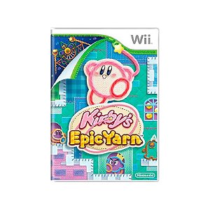 Jogo Kirby's Epic Yarn - Wii - Usado