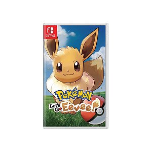 Jogo Pokémon: Let's Go, Eevee! - Nintendo Switch