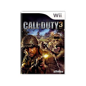 Jogo Call Of Duty 3 - WII - Usado