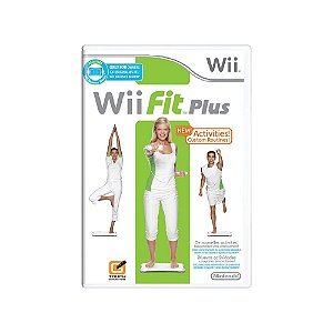 Jogo Wii Fit Plus - WII - Usado