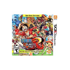 Jogo One Piece: Unlimited World Red - 3DS - Usado