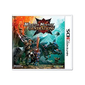 Jogo Monster Hunter Generations - 3DS - Usado