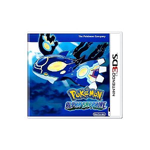 Jogo Pokémon: Alpha Sapphire - 3DS - Usado
