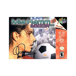 Jogo Mia Hamm Soccer 64 - Nintendo - Usado 64