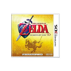 Jogo The Legend of Zelda: Ocarina of Time 3D - 3DS - Usado