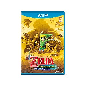 Jogo The Legend of Zelda: The Wind Waker HD - WiiU - Usado