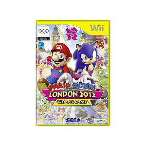 Jogo Mario & Sonic at the London 2012 Olympic Games - WII - Usado