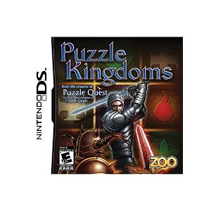 Jogo Puzzle Kingdoms - DS - Usado