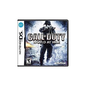 Jogo Call of Duty World at War - DS - Usado