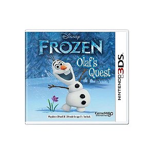 Jogo Frozen Olaf's Quest - 3DS - Usado