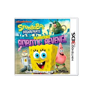 Jogo Spongebob Squarepants: Plankton's Robotic Revenge - 3Ds
