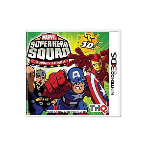 Jogo Marvel Super Hero Squad: The Infinity Gauntlet - 3DS - Usado