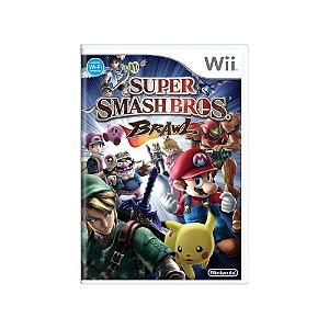 Jogo Super Smash Bros: Brawl - WII - Usado