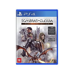 Jogo Terra-média: Sombras da Guerra Definitive Edition - PS4