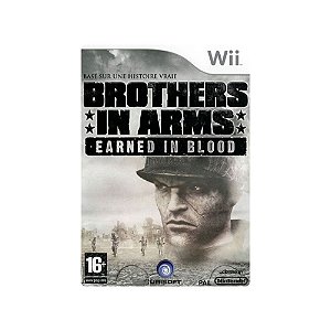 Jogo Brothers in Arms Earned in Blood - WII - Usado*