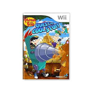 Jogo Phineas and Ferb Quest for Cool Stuff - WII - Usado*
