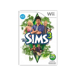 Jogo The Sims 3 - WII - Usado*