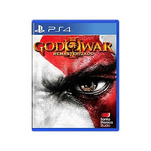 Jogo God of War III Remasterizado - PS4 - Usado