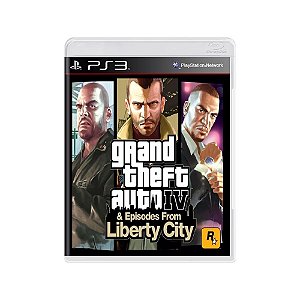 Jogo GTA IV & Episodes From Liberty City - PS3 - Usado