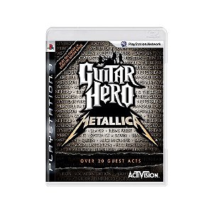 Jogo Guitar Hero Metallica - PS3 - Usado