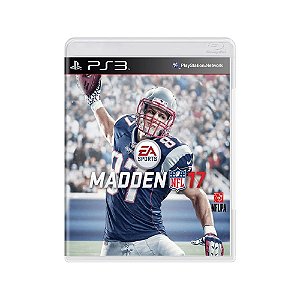 Jogo Madden NFL 17 - PS3 - Usado