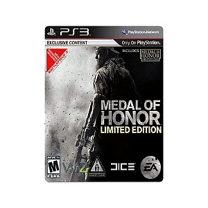 Promo30 - Jogo Medal of Honor (Limited Edition) - PS3 - Usado