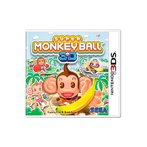 Jogo Super Monkey Ball 3D - 3DS - Usado