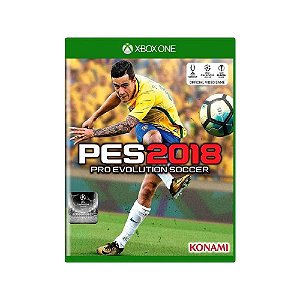 Jogo Pro Evolution Soccer 2018 (PES 2018) - Xbox One - Usado