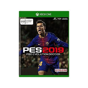 Jogo Pro Evolution Soccer 2019 (PES 2019) - Xbox One - Usado